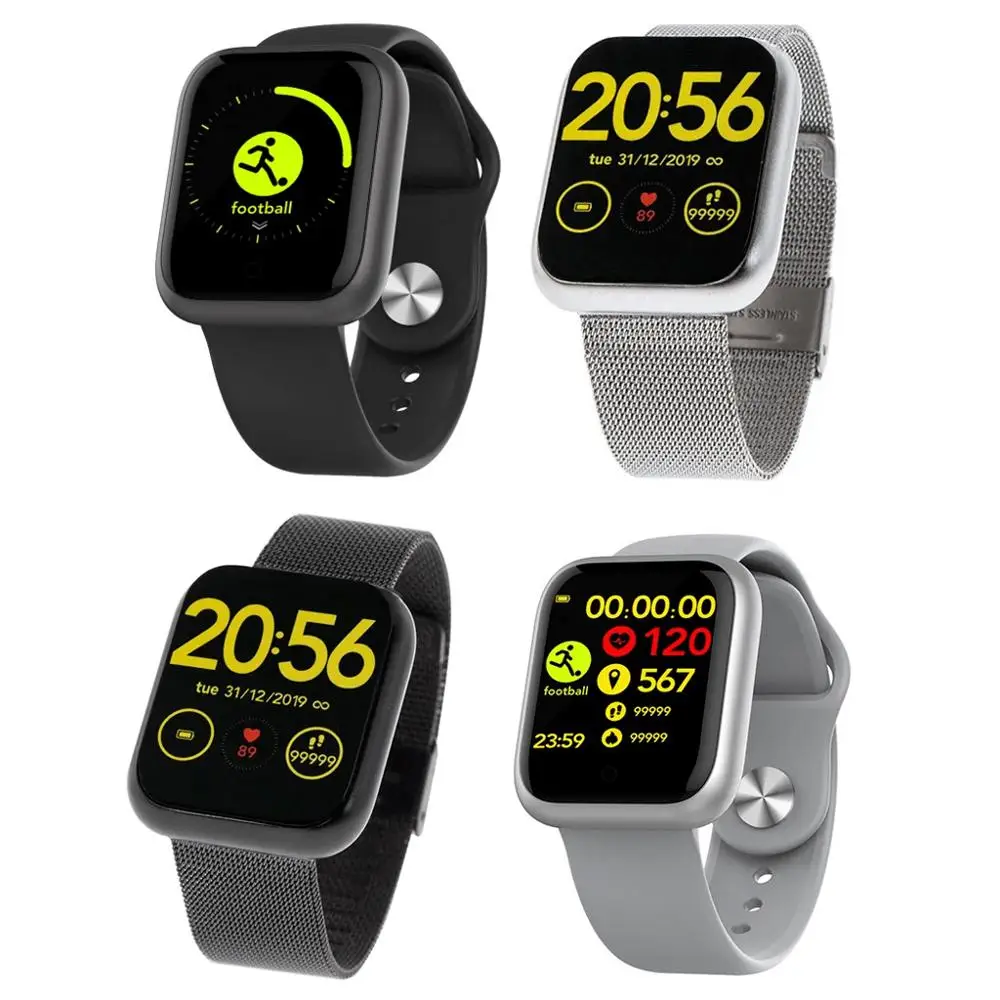 Водонепроницаемые умные часы CARCAM SMART WATCH GT1 с фитнес-трекером