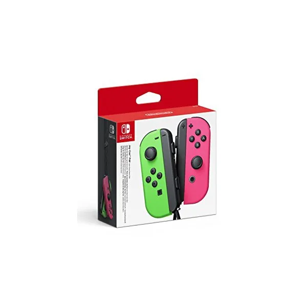 Беспроводной геймпад nintendo Joy-Con зеленый розовый
