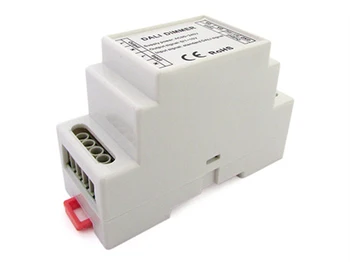 

DALI Led Dimmer controller DALI signal converter to 0/1-10V for Led lights attack driving DIN rail DL108