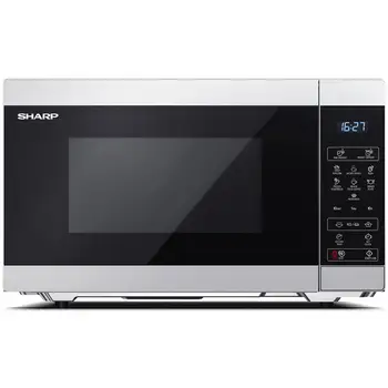 

Microwave oven YC-MS51E-S capacity 25 liters power 900 Watt white color and NeroSHARP89.84