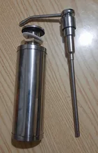 Liquid-Soap-Dispenser Bottle Sink Pump Stainless-Steel Complete Kitchen Counter Deck