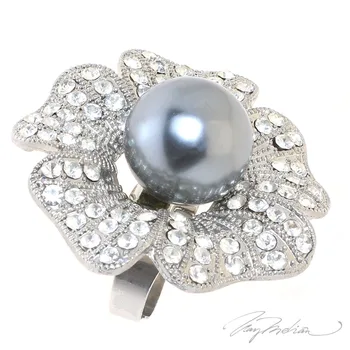 

Beaded ring FLORPER Collection CROWN EXPIRED