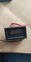 Indicador de nivel de carga de batería de coche, medidor de capacidad de batería de litio de 12V, 24V, 36V, 48V, 60V, 72V, pantalla LED, voltímetro