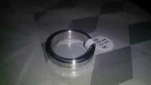 Spinner-Ring Wedding-Band Name-Date Rotatable Stainless-Steel Custom Vnox Initial Male