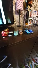 Disney Pixar-juguetes de Cars para niños, coche de rescate de fuego dorado, Rayo McQueen, Jackson Storm, de aleación de Metal fundido a presión, regalo de cumpleaños