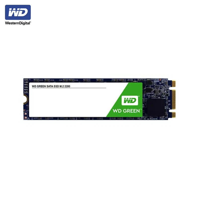 Накопитель SSD WD Original SATA III 240Gb WDS240G2G0B Green M.2 2280|Внутренние твердотельные накопители|