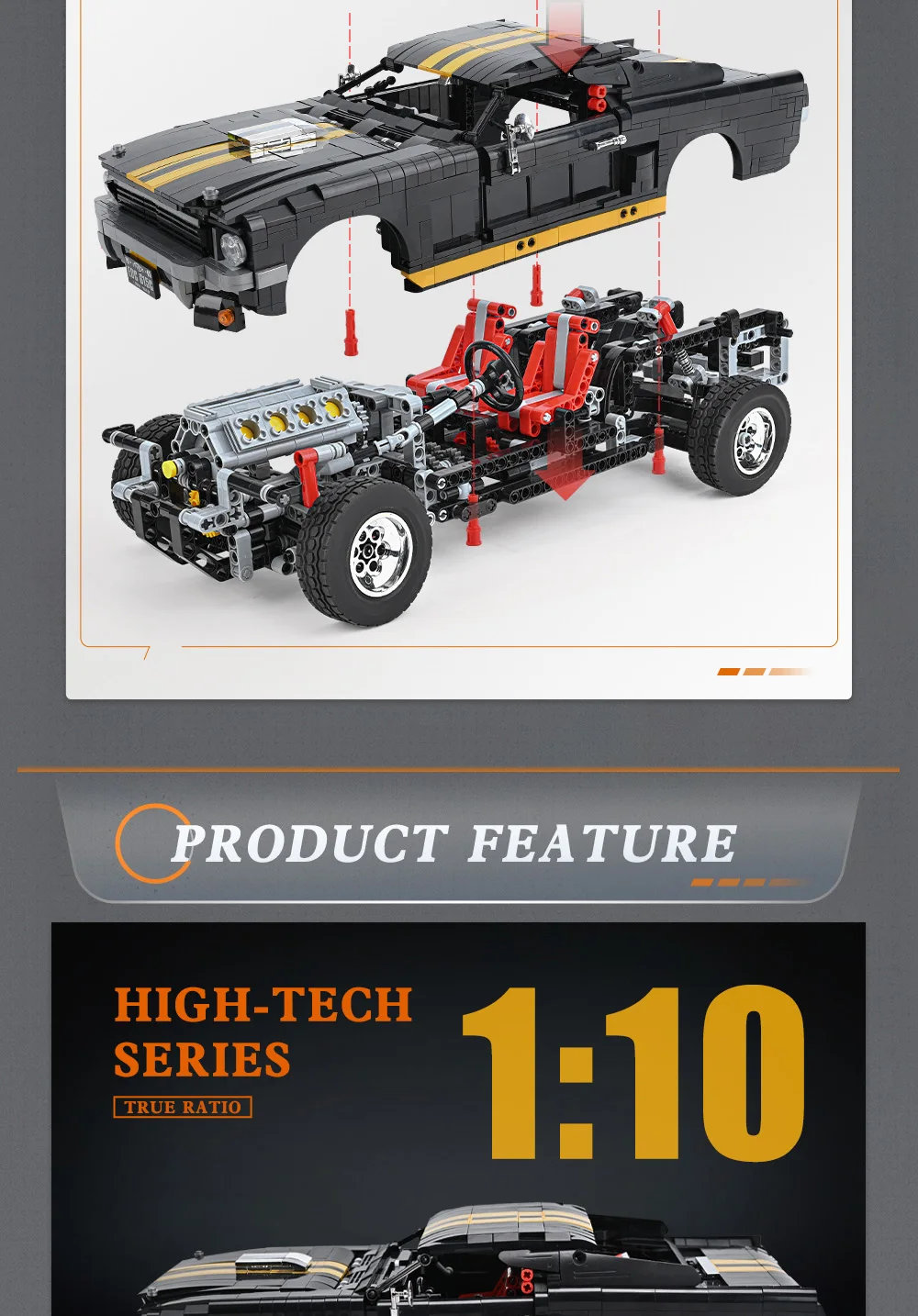 Compatible avec LEGO Technic High Tech Series 