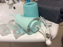 Tooth-Pick Floss Oral-Irrigator Water-Jet Cordless Rechargeable Nozzles USB 300ml 5 3-Modes