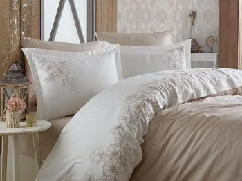 

NAKIŞLI NEVRESİM TAKIMI %100 PAMUK SATEN (ULTRA LÜKS KALİTELİ) ÇİFT KİŞİLİK RENK:BEJ (MODEL:HARE)
