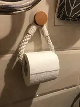 Vintage Towel Hanging Rope Toilet Paper Holder Home Hotel Bathroom Supplies