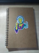 Cuaderno de bocetos en espiral, cuaderno de Graffiti para la escuela, tamaño A5 y A6, 100 páginas, cubierta de papel Kraft, página en blanco