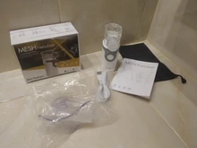 Mininebulizador portátil de mano para niños, inhalador de inhalador silencioso, atomizador de malla, autoclean, inhalador portátil