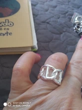 Foxanry-anillos de fiesta de Plata de Ley 925, cadena Simple hueca, Cruz, geométrica, diseño creativo hecho a mano, regalos de joyería para novia