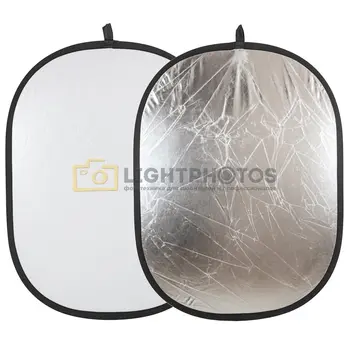 

Reflector Mingxing 2в1-120x180 cm (white reflective, silver)