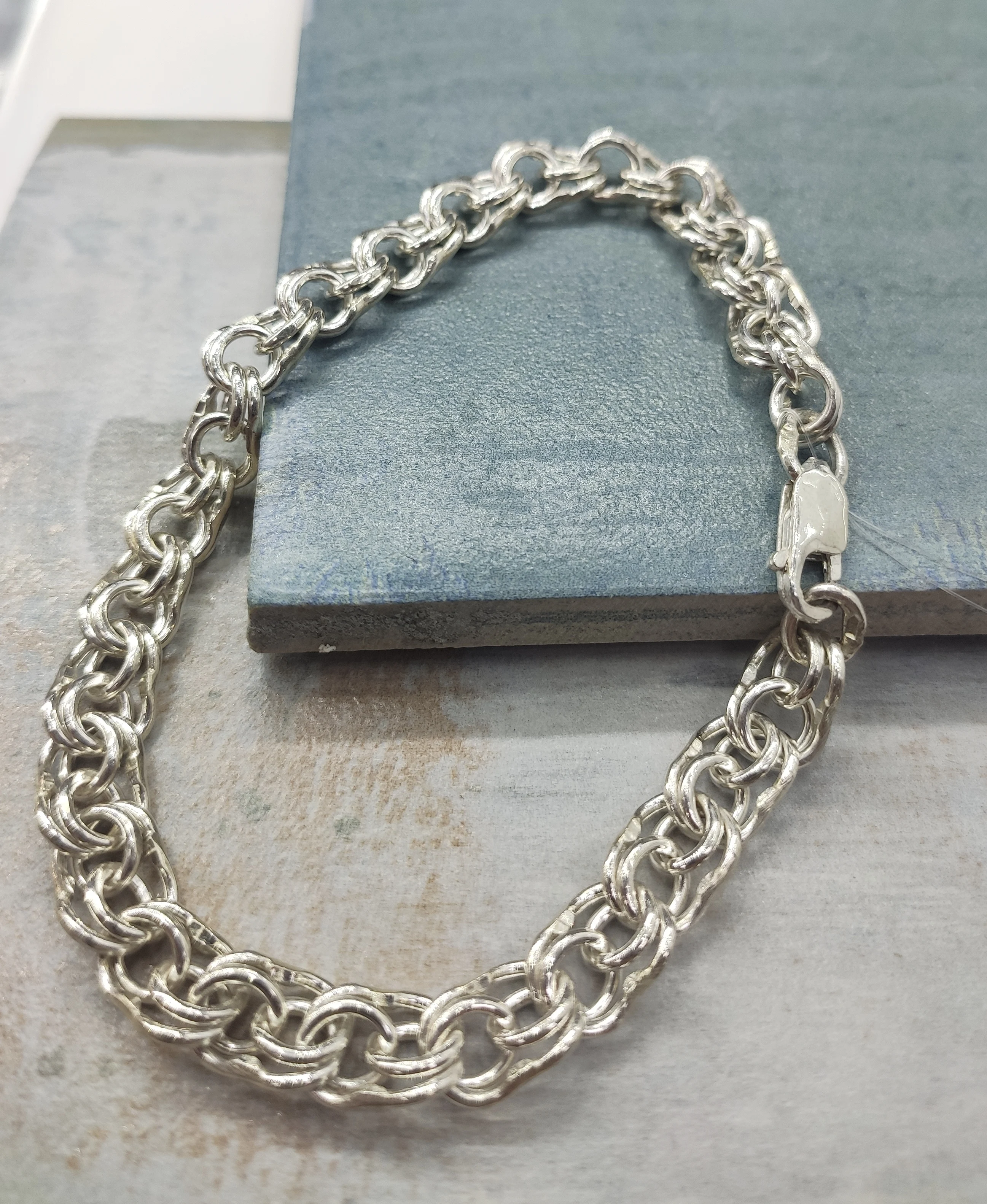 Men's Sterling Silver Six True Words Mantra Rope Chain Bracelet -  Jewelry1000.com | Mens bracelet silver, Mens silver jewelry, Mens sterling  silver jewelry