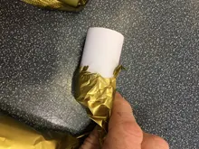 Impresora térmica de recibos de 57x30mm, 10 rollos de papel móvil con bluetooth, caja registradora