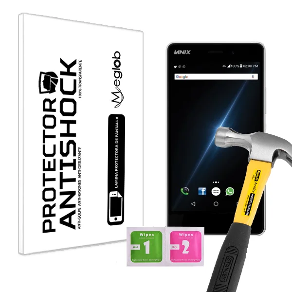 Screen protector Anti-Shock Anti-scratch Anti-Shatter compatible with Lanix Ilium L610 | Электроника