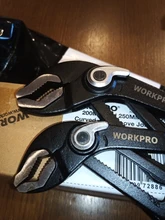 Workpro 8 10 bomba de agua Alicates de liberación rápida plomería Alicates mandíbula recta groove Joint Alicates