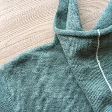 Turtleneck Sweater AMII Fashion Women Tops Pullover Autumn Solid Thin Minimalism 12040610