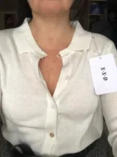 Knitted Cardigan Autumn Womens Coat New Base-Shirt Polos-Neck Inside