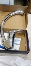 Kitchen-Faucet Frap Tap Rotation Chrome-Finish Single-Handle for F4103/F4104/F4156/..