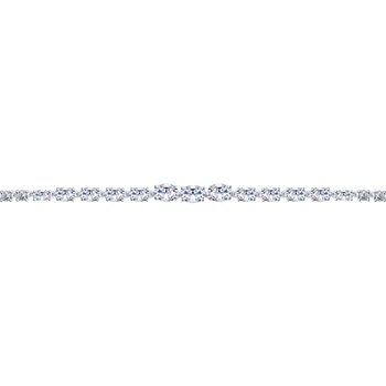 

Silver Bracelet with cubic zirconia Sokolov 94050357