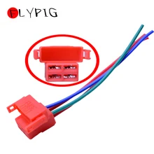 Мотоциклетный Стартер электромагнитный разъем реле электрическая часть разъема стандарта 4) штепсельная провода для Honda CBR 600 900 929 954 1000 1100XX 1000F VTR