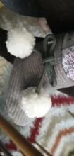 Botas de otoño e invierno para bebé, zapatos cálidos para niño y niña, zapatos de moda sólidos de bolas peludas para primeros pasos, zapatos para chico de 0 a 18M, 2019