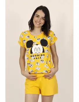 

▷ PAJAMA SHORT SLEEVE WOMEN MICKEY MOUSE