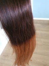 Peluca con malla Frontal de cabello humano para mujer, postizo de encaje Frontal 13x4, Color marrón y Rubio, ombré, pelo Remy brasileño de 2/27 colores