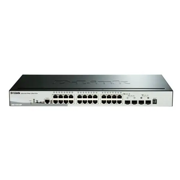 Переключатель шкафа D-Link DGS-1510-28P 28 пуссетов RJ45 92 Гбит/с SFP | Компьютеры и офис