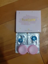 2 unids/par de lentes de contacto para los ojos de 3 tonos Vika tricolor serie lentes de Color de ojos contactos ojo venta al por menor y al por mayor