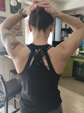 Yoga Shirt Tank-Tops Sport-Vest Fitness Workout Running Women Sleeveless Quick-Dry Strap