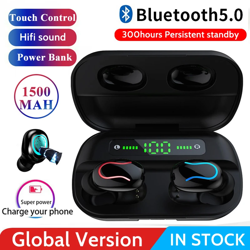 HBQ Q32 schnurloses Headset Headset Kopfhörer-Headpy new