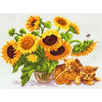

524 set for embroidery 'матренин посадпосад'sunny book', 28*38 cm