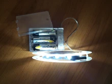 Light Ribbon-Tape Led-Strip Battery-Power White Flexible Smd2835-50cm 3AA 1M 2M 3M 4M