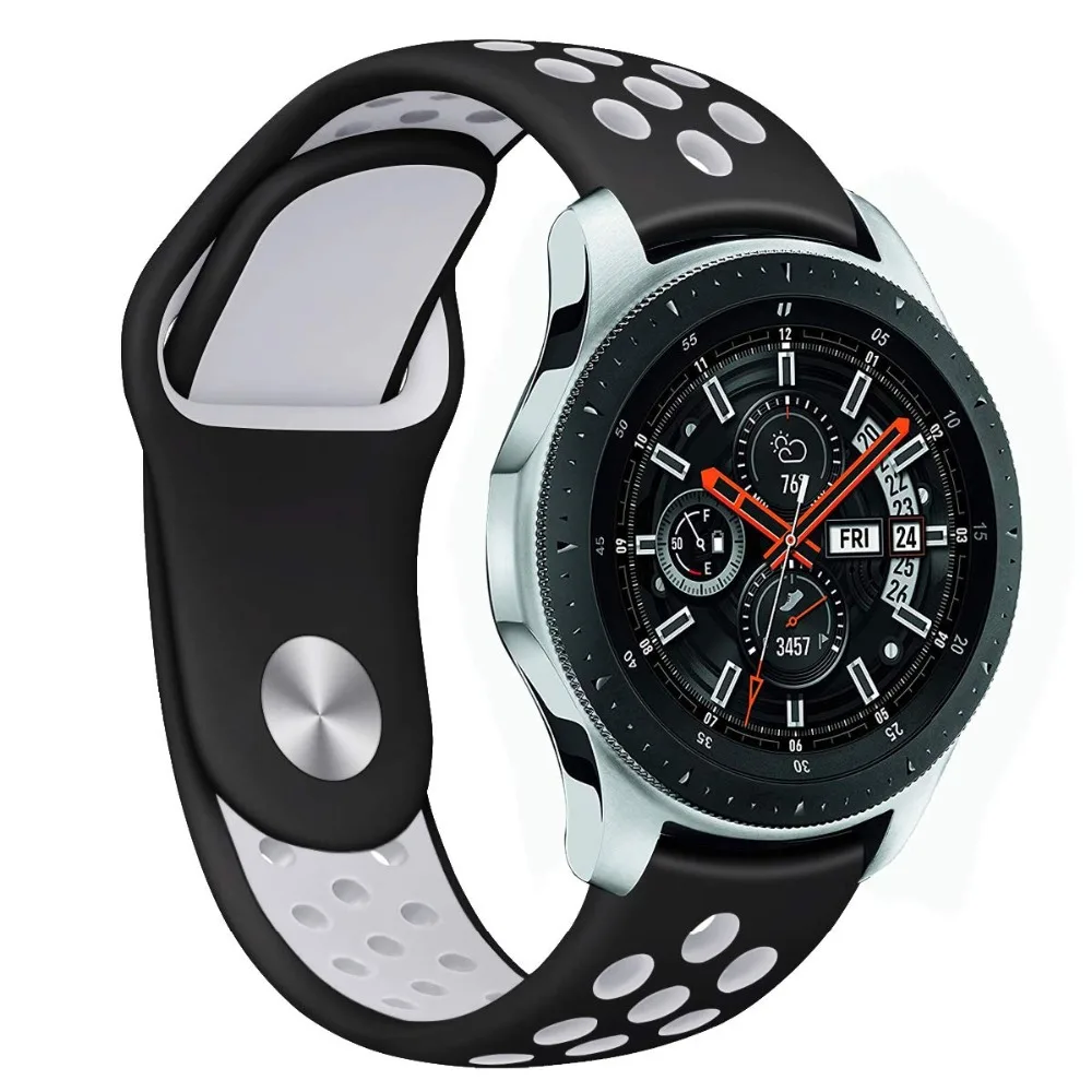 Galaxy watch 46 мм для samsung gear S3 Frontier active 2 Galaxy watch 42 мм amazfit bip grt huawei watch GT ремешок 22 мм ремешок для часов