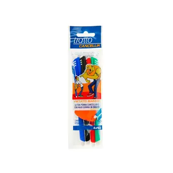 

Set of handles Tratto write-erase, with eraser, 4 pieces, in blister Assor