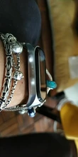 Pulsera de Metal para Xiaomi Mi Band 3, 4, 5, 6, sin tornillo, de acero inoxidable