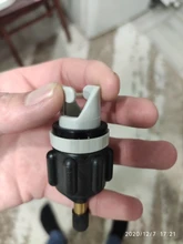 Kayak Inflatable Pump Adapter Rowing Boat Air Valve Adaptor Nylon for SUP Board Kayak