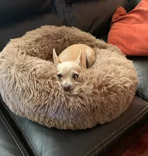 Cat-Mat Sofa Kennel Sleeping-Bag Dog-Cushion Pet-House Kitty Comfortable Round Plush