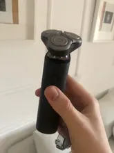 Xiaomi-Afeitadora eléctrica Mijia para hombre, afeitadora de barba en seco y húmedo, recargable, lavable, cabezal 3D, cuchillas duales