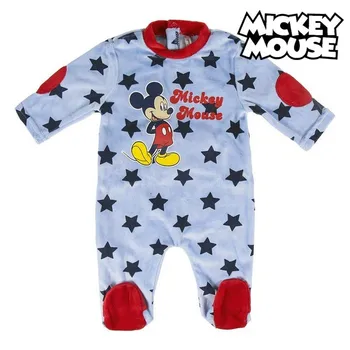 

Baby's Long-sleeved Romper Suit Mickey Mouse 74656 Blue
