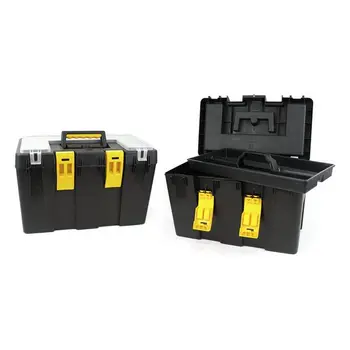

Toolbox with Compartments Bricotech Calgari Black Yellow (47 X 26 x 30 cm)