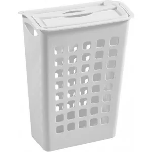 

Basket for linen quick-Plast with swivel lid narrow 430x260x580mm