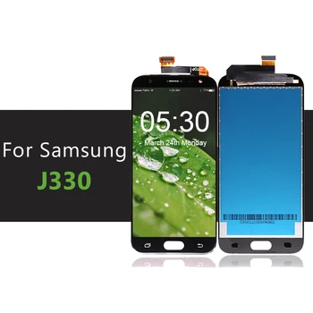 

10pcs/lot for Samsung for Galaxy J3 2017 LCD Display Touch Screen Assembly for Samsung J330 J330F Display Free Shipping DHL EMS