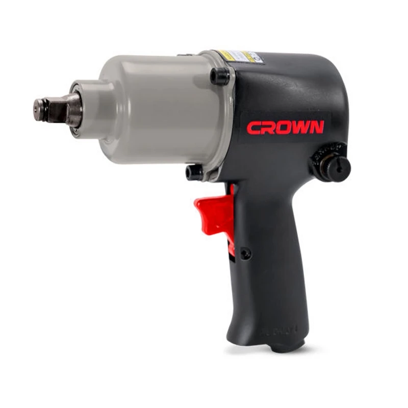 Pneumatic impact wrench CROWN CT38113 (Максимальный крутящий момент 660 Nm, 8000 оборотов в минуту, максимальное давление 7,8 бар)
