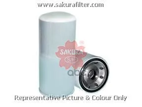 C7927sak_фильтр Масляный! H238 D121 2 1/4"X12 Komatsu Sakura C7927 Sakura арт. C7927