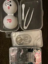 MOONZI marrón avellana anual lentes de contacto de color para los ojos pequeña belleza alumno 2 unids/par grado de miopía receta