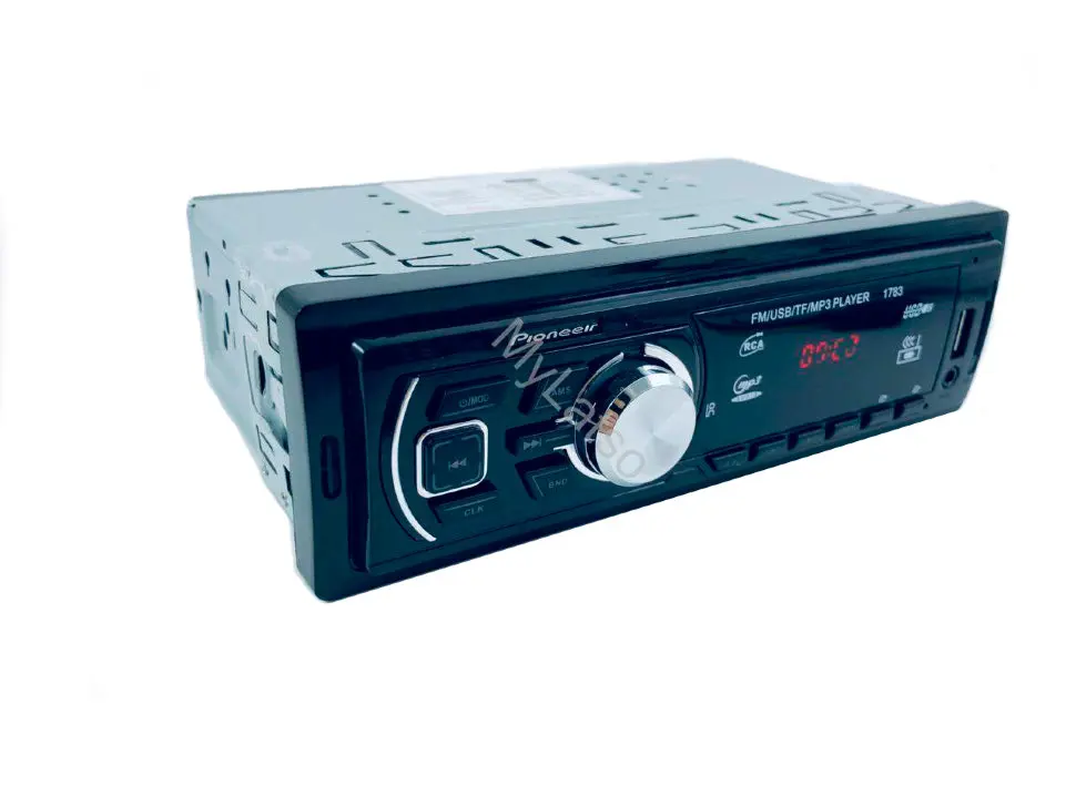 Автомагнитола Pioneeir Ok 1783 MP3 USB MMC SD AUX 1DIN 4*50W FM Радио 12В Пульт LED подсветка